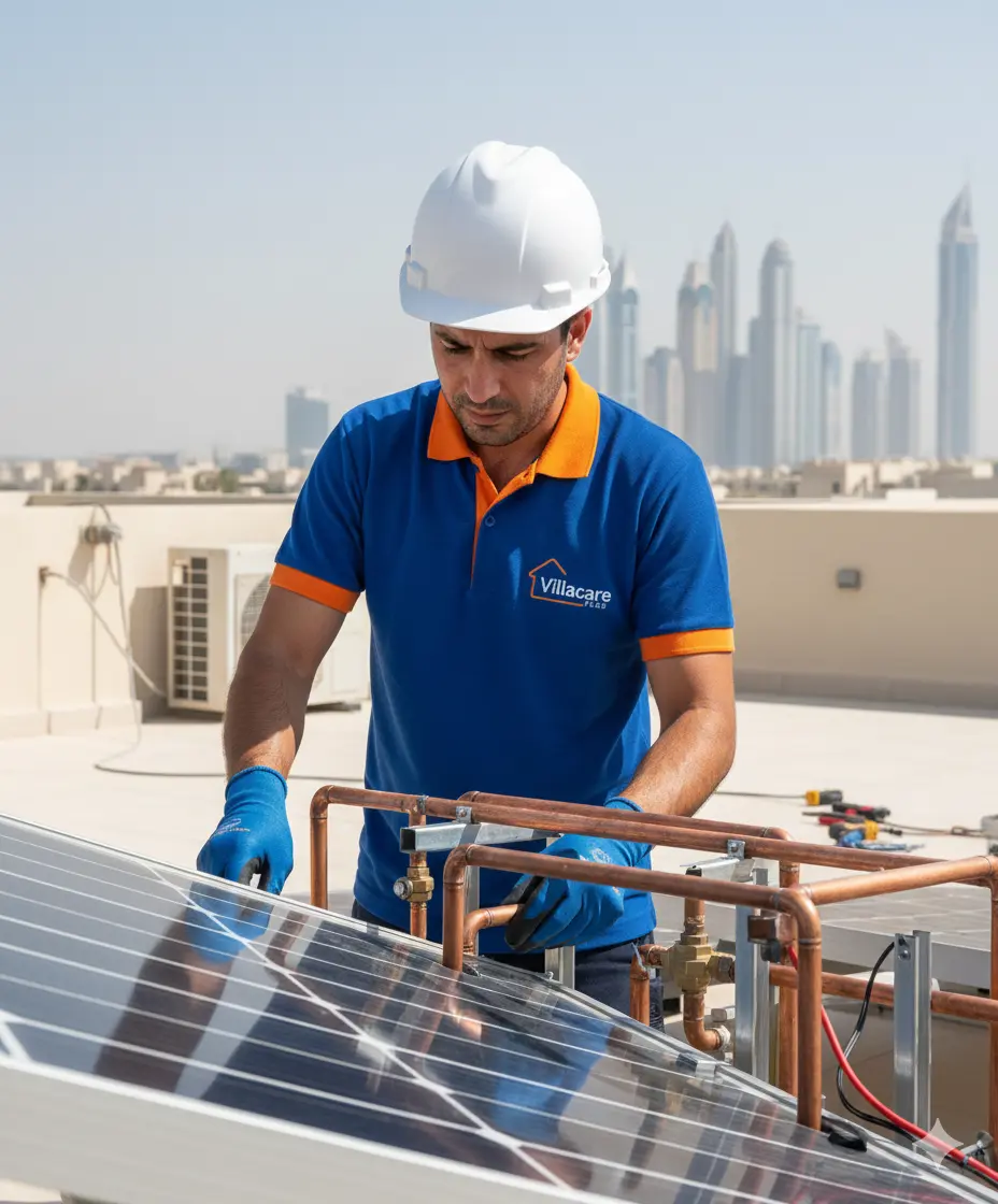 solar water heater repair